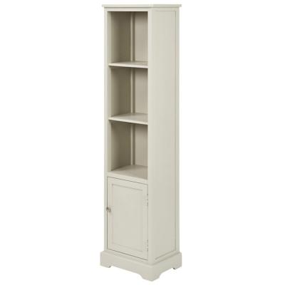 Hawthorne Natural Linen Tall Storage Cabinet